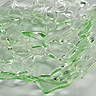 light lime green square plate